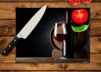 Planche à  découper Cuvée vin rouge