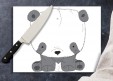 Planche à  découper Panda