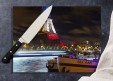 Planche à  découper Tour Eiffel tricolore
