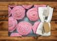 set de table personnalisé Cupcakes