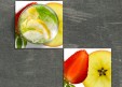 Dessous de verre composition 3 fruits
