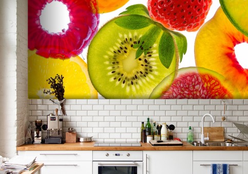 Habillage mural Meli melo fruits 19