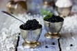 Plateau de table personnalisé Caviar noir