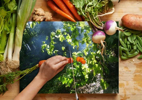 Planche à  découper Sous-bois