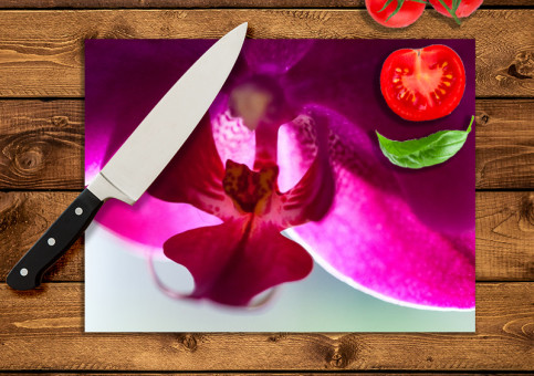 Planche à  découper Orchidée 3