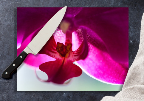Planche à  découper Orchidée 3