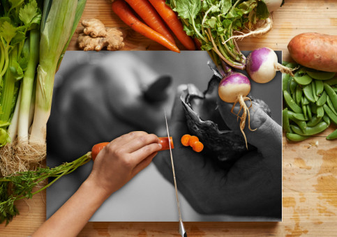 Planche à  découper L'ouverture des huitres 1