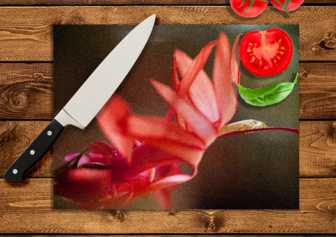 Planche à  découper Fleur de cactée