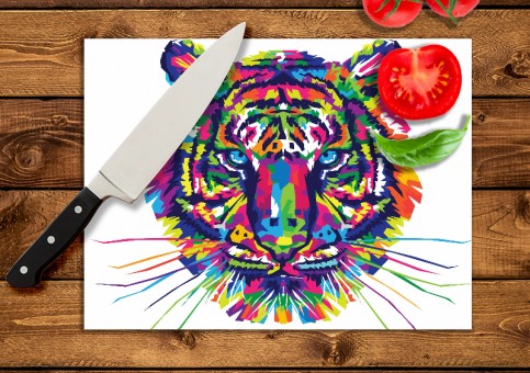 Planche à  découper Tigre