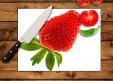 Planche à  découper Fraise