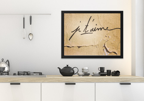 Tableaux personnalisés  Je t'aime