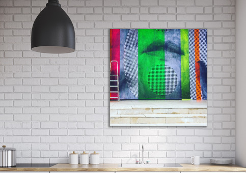 Tableaux personnalisés  Mur coloré