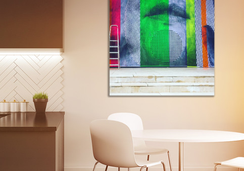 Tableaux personnalisés  Mur coloré