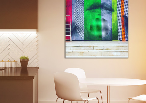 Tableaux personnalisés  Mur coloré