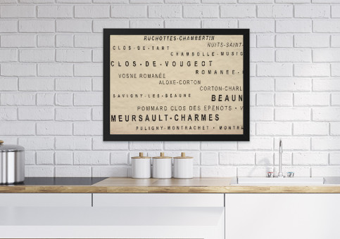 Tableaux personnalisés  Prose viticole