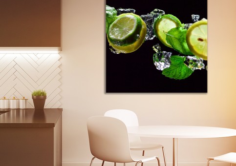 Tableaux personnalisés  Bulles de citron