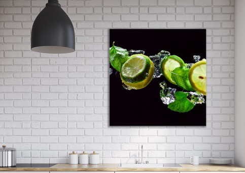 Tableaux personnalisés  Bulles de citron