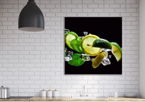 Tableaux personnalisés  Bulles de citron