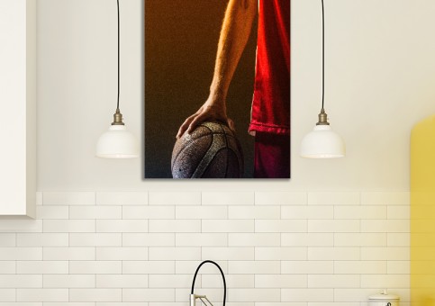 Tableaux personnalisés  Basketteur