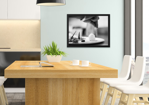 Tableaux personnalisés  Dressage assiette 1