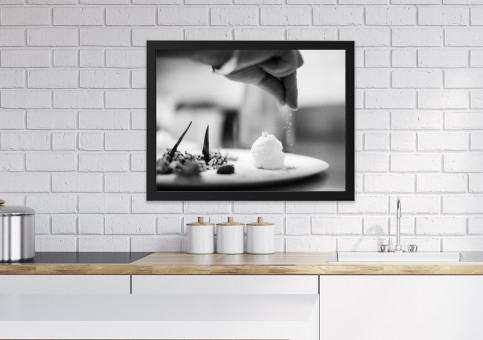 Tableaux personnalisés  Dressage assiette 1