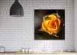 Tableaux personnalisés  Rose jaune en bouton