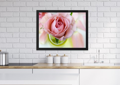 Tableaux personnalisés  Rose tendre