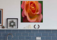 Tableaux personnalisés  Rose orangée