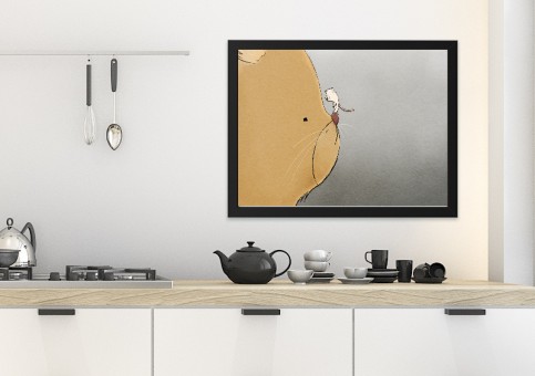 Tableaux personnalisés  Chat et souris