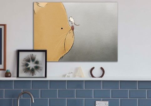 Tableaux personnalisés  Chat et souris