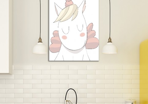 Tableaux personnalisés  Licorne