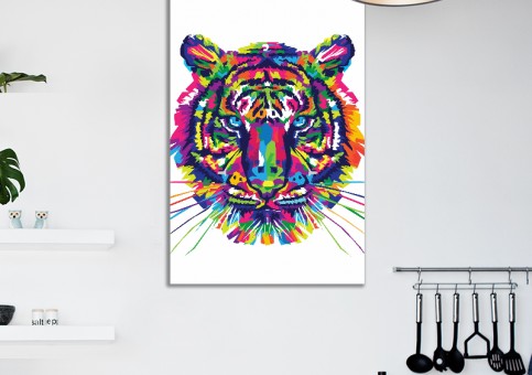 Tableaux personnalisés  Tigre