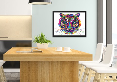 Tableaux personnalisés  Tigre