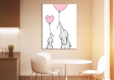 Tableaux personnalisés  Eléphant