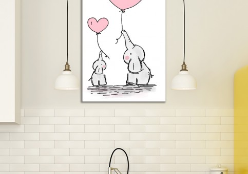 Tableaux personnalisés  Eléphant