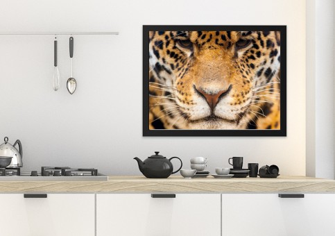 Tableaux personnalisés  Portrait Léopard