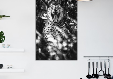Tableaux personnalisés  Portrait de Guépard 