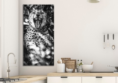 Tableaux personnalisés  Portrait de Guépard 