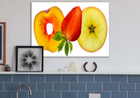 Tableaux personnalisés  composition 3 fruits