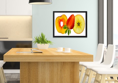 Tableaux personnalisés  composition 3 fruits