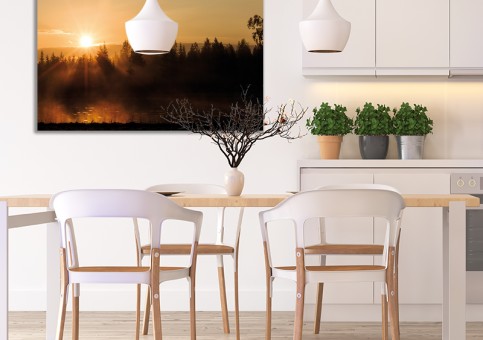 Tableaux personnalisés  coucher de soleil 