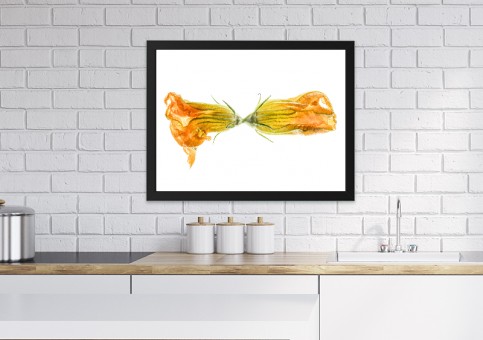 Tableaux personnalisés  Fleurs de courgette