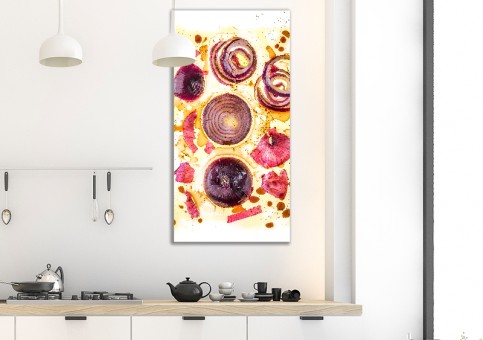 Tableaux personnalisés  Oignons rouges