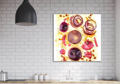 Tableaux personnalisés  Oignons rouges