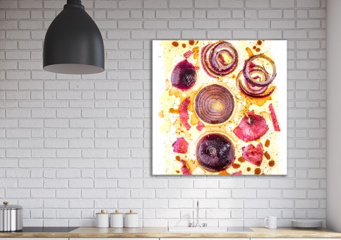 Tableaux personnalisés  Oignons rouges