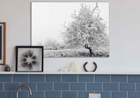 Tableaux personnalisés  paysage de neige
