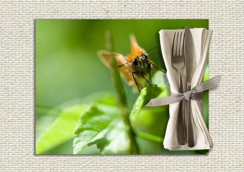 set de table personnalisé Papillon Sylvaine 2