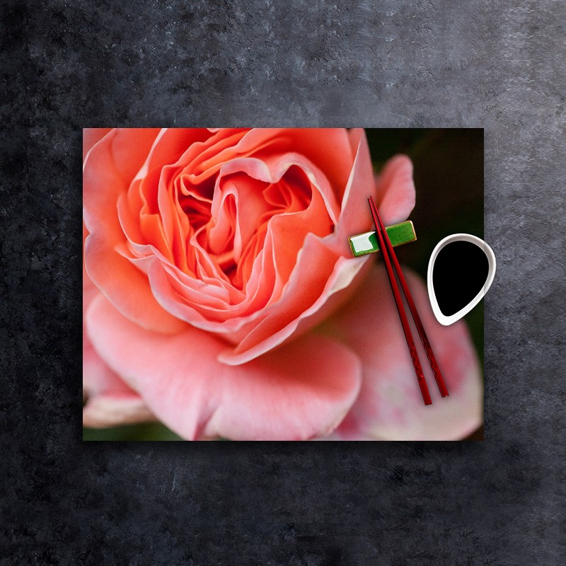 Set de table personnalisé Rose rose 3 Fabulhouse Kitchen