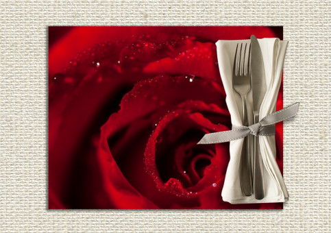 set de table personnalisé Rose Dr Watson 1