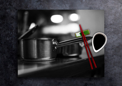 set de table personnalisé Casserole